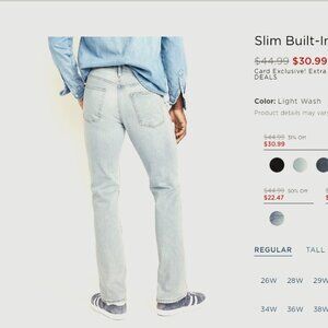 OLD NAVY Slim Built-In Flex Jeans